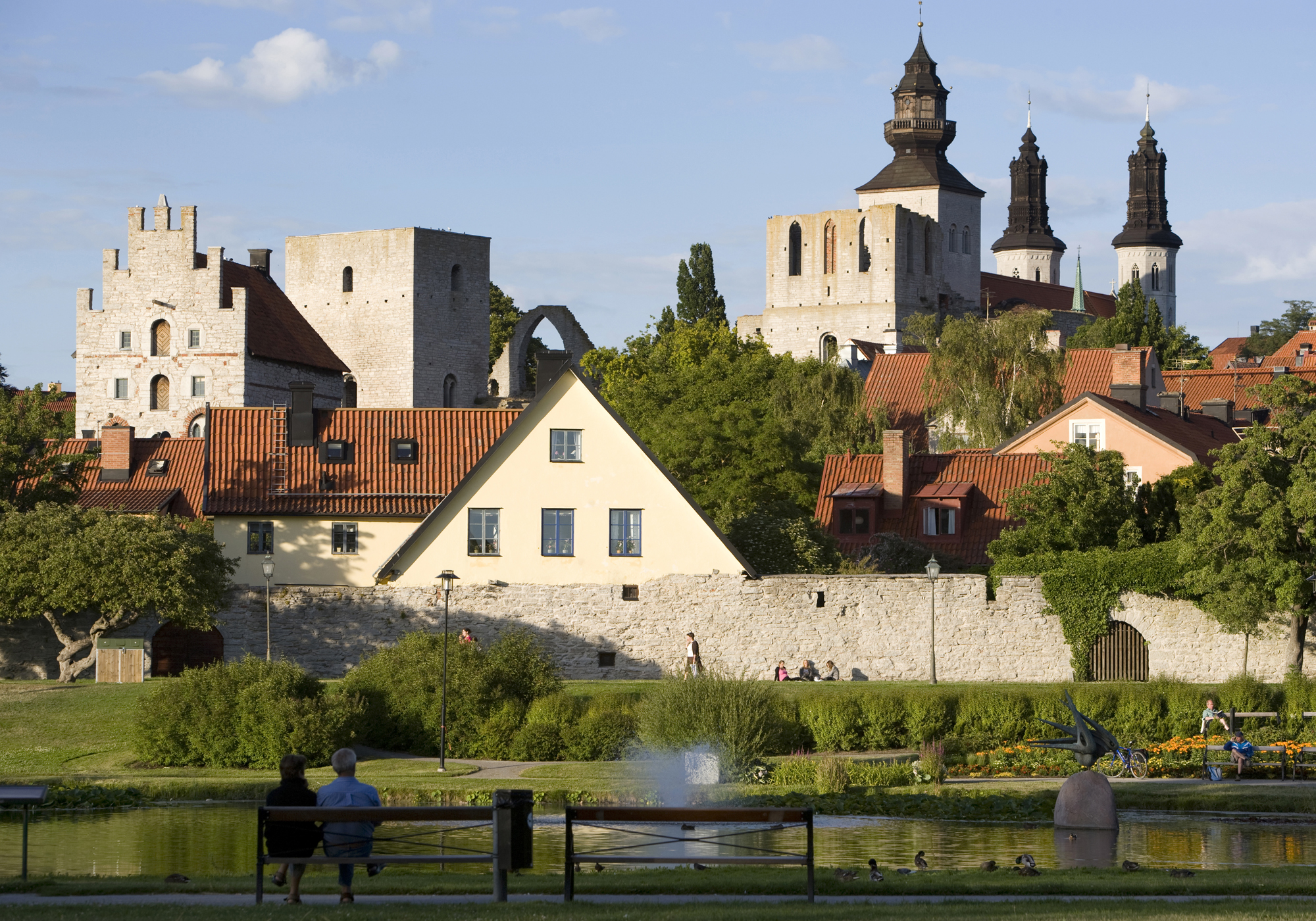 Almedalen dammFoto stig Hammarstedt